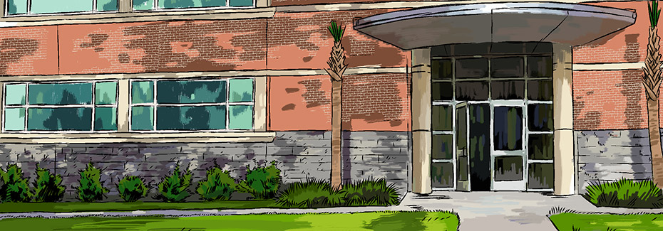 drawing of Advocacy Center