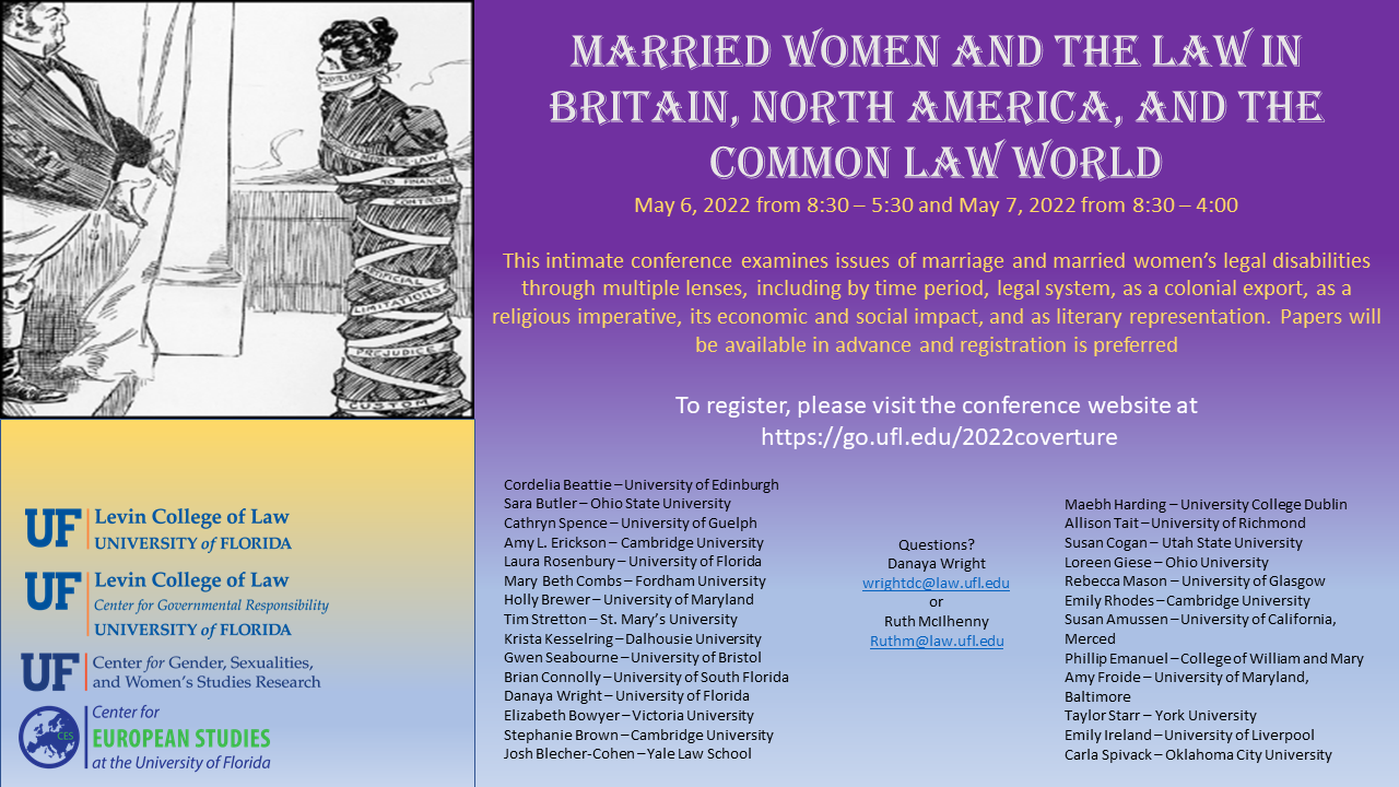 Married Women and the Law in Britain, North America, and the Common Law World pic