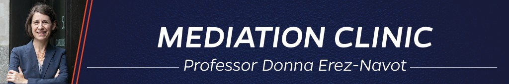 UF Law's Mediation Cinic, directed by Professor Donna Erez-Navot